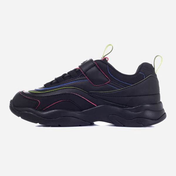 Zapatillas Fila Niñas Negras - Ray Pipey Kd - España 052719DGS